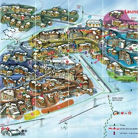 Apartament Serac - Location: Confortable Pour 4 Pers, Dans Le De La Station Mae-9117 Val Thorens